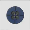 Image de Bouton fleur en polyester 4 trous 18mm - Prym(...) - 68 Bleu marine