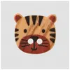 Image de Bouton en bois 2 trous Prym   Ø 15 mm   Motif animaux sauvages en bois d’olivier naturel(...) - 018 Tigre