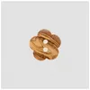 Image de Bouton en forme de fleur   Bois d’olivier naturel   2 trous   15 mm   Prym(...) - 016 Naturel