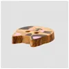 Image de Bouton en bois motif animaux de la ferme 2 trous Prym   Ø 15 mm   Bois d’olivier naturel & design ludique(...) - 020 chat