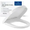 Image de Villeroy & Boch, Abattant WC, Siège WC Architectura Compact