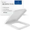 Image de Villeroy & Boch, Abattant WC, Siège WC Architectura, avec abaissement automatique et abattant amovible