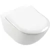 Image de Villeroy & Boch, Abattant WC, Siège de WC Subway 2.0 SlimSeat, avec abaissement automatique et siège amovible