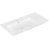 Image de Villeroy & Boch, Lavabo, Meuble-vasque Venticello Tablette droite 100 x 50 cm blanc 4134L101 (500 mm, 1000 mm)