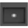 Image de Villeroy & Boch, Évier, V&B Evier SUBWAY 60 S 600x510mm Handbet. graphit (Evier encastré, 51 cm, 60 cm)