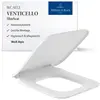 Image de Villeroy & Boch, Abattant WC, Siège de WC Venticello SlimSeat, avec abaissement automatique et siège amovible