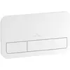 Image de Villeroy & Boch, Plaque de déclenchement, Plaque de déclenchement V&B ViConnect 253x145x62mm blanc