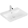Image de Villeroy & Boch, Lavabo, Meuble lavabo Avento 60 cm blanc avec revêtement 415860R1 (470 mm, 600 mm)