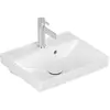 Image de Villeroy & Boch, Lavabo, V&B lave-mains AVENTO 450x370mm avec lavabo blanc Alpin CeramicPlus (370 mm, 450 mm)