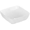 Image de Villeroy & Boch, Lavabo, Vasque à poser Artis 41cm carré blanc 41784101 (410 mm, 410 mm)