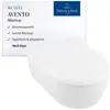 Image de Villeroy & Boch, Abattant WC, Siège WC Avento SlimSeat, avec abaissement automatique et abattant amovible