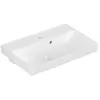 Image de Villeroy & Boch, Lavabo, V&B lavabo Compact AVENTO 550x370mm m ÜL we Alpin CeramicPlus (370 mm, 550 mm)