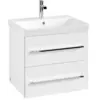 Image de Villeroy & Boch, Meuble sous-lavabo, V&B Meuble sous-lavabo AVENTO 580x514x452mm Crystal White (58 x 45.20 x 51.40 cm)