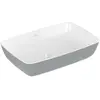 Image de Villeroy & Boch, Lavabo, Vasque à poser Artis 58 cm rectangulaire blanc/frech linen 417258BCT7 (380 mm, 580 mm)