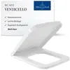Image de Villeroy & Boch, Abattant WC, Siège WC Venticello, avec abaissement automatique et abattant amovible