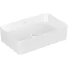 Image de Villeroy & Boch, Lavabo, Vasque à poser V&B COLLARO 560x360mm, anguleuse, sans plage de robinetterie blanc (360 mm, 560 mm)