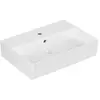Image de Villeroy & Boch, Lavabo, V&B lavabo MEMENTO 2.0 600x420mm avec encastrement pour robinetterie 3 trous blanc (420 mm, 600 mm)