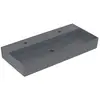 Image de Villeroy & Boch, Lavabo, V&B lavabo 2.0 MEMENTO 1000x470mm o ÜL f 2x 1-L Arm graphite C+ (470 mm, 1000 mm)