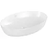 Image de Villeroy & Boch, Lavabo, Vasque à poser Artis 61 cm ovale stone blanc avec revêtement 419861RW (410 mm, 610 mm)