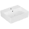 Image de Villeroy & Boch, Lavabo, V&B lavabo à poser MEMENTO 2.0 500x420mm avec PLC stone white C+ (420 mm, 500 mm)