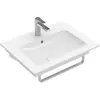 Image de Villeroy & Boch, Lavabo, V&B lavabo VENTICELLO avec cuvette, 600x500mm stone white C+ (500 mm, 600 mm)