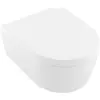 Image de Villeroy & Boch, Cuvette toilettes + bidet, & boch Avento pack wandcloset softclose en quickrelease zitting Ceramic+ stone white