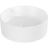 Image de Villeroy & Boch, Lavabo, Vasque à poser V&B COLLARO d= 400 rd o Tablette pour robinetterie stone white C+ (400 mm, 400 mm)