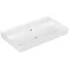 Image de Villeroy & Boch, Lavabo, V&B Lavabo suspendu COLLARO 800x470mm avec lavabo à main, blanc C (470 mm, 800 mm)