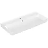 Image de Villeroy & Boch, Lavabo, Vasque à poser COLLARO 1000 x 470 mm, avec trop-plein, avec trou pour robinetterie blanc (470 mm, 1000 mm)