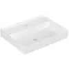 Image de Villeroy & Boch, Lavabo, V&B lavabo COLLARO 550x440mm o ÜL m HL stone white C+ (440 mm, 550 mm)