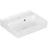 Image de Villeroy & Boch, Lavabo, V&B lave-mains COLLARO 450x370mm m ÜL m HL stone white C+ (370 mm, 450 mm)