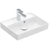 Image de Villeroy & Boch, Lavabo, V&B lave-mains COLLARO 500x400mm m ÜL avec HL we C+ (400 mm, 500 mm)