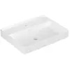 Image de Villeroy & Boch, Lavabo, V&B lavabo COLLARO 600x470mm o ÜL m HL stone white C+ (470 mm, 600 mm)