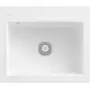 Image de Villeroy & Boch, Évier, V&B Evier SUBWAY 60 S 600x510mm main pierre whote C+ (Evier encastré, 51 cm, 60 cm)