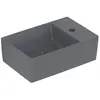 Image de Villeroy & Boch, Lavabo, V&B lave-mains MEMENTO 2.0 400x260mm m HL sans PLC graphite C+ (260 mm, 400 mm)
