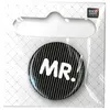 Image de Badge bouton broche MR. - Rico Design(...) - Noir