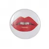 Image de Badge bouton broche LEVRES - Rico Design(...) - Rouge