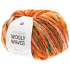 Image de Pelote de laine CREATIVE WOOLY WAVES - Rico Design(...) - 02 Orange
