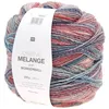 Image de Pelote de laine Creative Melange Aran Wonderball - 200 GR - Rico Design(...) - 11 Mauve/lierre multicolore