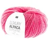 Image de Fil de laine à tricoter LUXURY ALPACA Superfine Aran - Rico Design(...) - 14 Rose