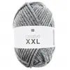 Image de Pelote de laine à tricoter CREATIVE XXL 1000 gr ! - Rico Design(...) - 03 Gris