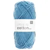 Image de Pelotes de fil à tricoter CREATIVE COTTON ARAN de Rico Design(...) - 55 Bleu