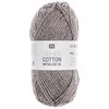 Image de Fil à tricoter FASHION COTTON MÉTALLISÉ DK - Rico Design(...) - 20 Gris