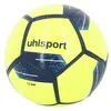 Image de Mini ballon Uhlsport Team mini jaune fluo/bleu marine/bl Jaune fluorescent Taille : UNIQUE