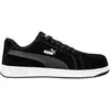 Image de Puma, Chaussures de travail, Iconic Suede Black Low S1P (S1P, 36)