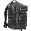 Image de Brandit US Cooper M Sac à dos, noir-gris pour Hommes
