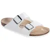 Image de Birkenstock, Unisexe, Sandales, Arizona Birko-Flor, Blanc, (40)