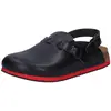 Image de Birkenstock, Femmes, Sandales, Kay SL cuir naturel à lit souple étroit, Noir, (41)