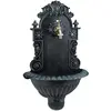Image de Relaxdays, Fontaine + bassin de jardin, Fontaine de jardin murale antique