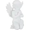 Image de Relaxdays, Décorations d'extérieur, Ange de tombe en prière, blanc